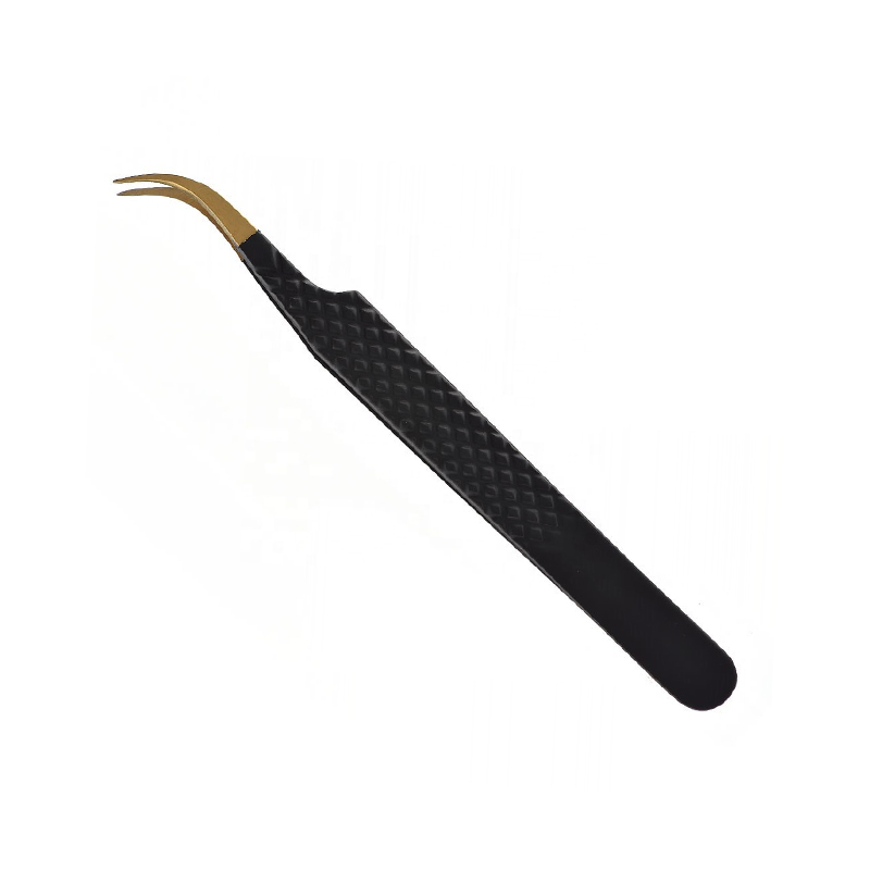 Curved Tip Tweezers